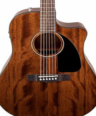 Fender 0961590021 CD-60CE All Mahogany Electric Guitar - Natural