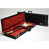 Fender Deluxe L/H Black - Orange Plush Interior Strat / Tele - Hardshell Cases