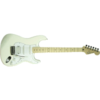 Fender Standard Fat Strat MN- A White