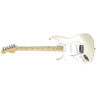Fender Standard Strat L/H MN, A White