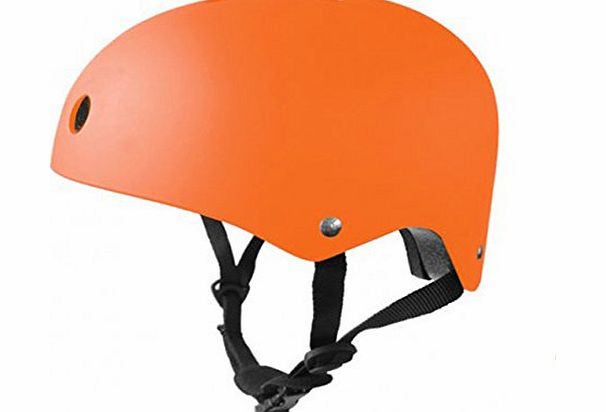 Feral Bike / Bmx / Scooter / Skate Helmet, Available in 7 Colours (Orange, 50-54cm)