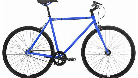 Fixie 52cm Frame Road Bike Blue - Mens