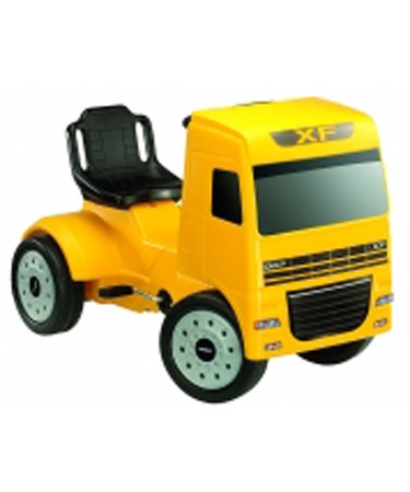 Ferbedo DAF pedal truck-Yellow
