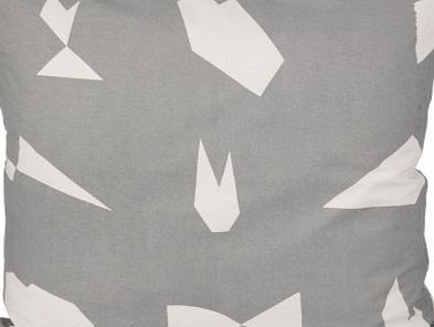 Ferm Living Cut Cushion - Grey - 50x50 cm `One size