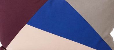 Ferm Living Multicoloured Triangle Cushion - 60x40 cm `One