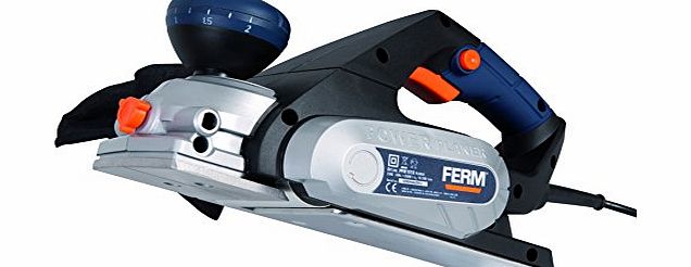 Ferm PPM1010 650W 240V Planer with Parallel Guide/ Dust Bag/ Wrench/ Teeth Belt