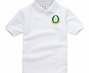 Fernielea Primary School Unisex Polo Shirt, White