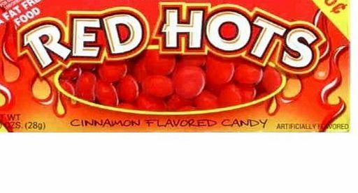 Red Hots Cinnamon flavoured Candy 25.5g