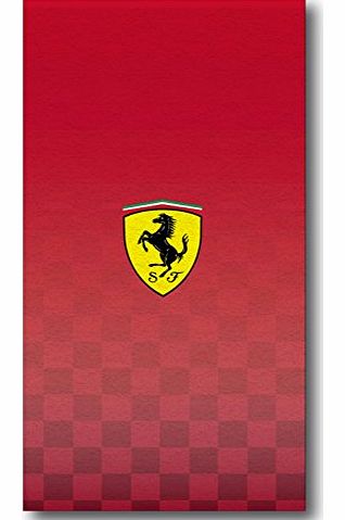 Ferrari 70 x 140 cm 100 Percent Cotton Beach Towel, Red