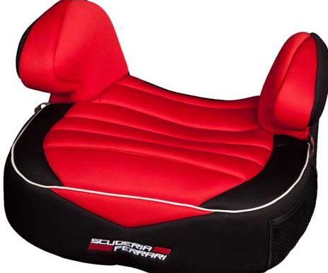 Dream Booster Car Seat - Black and Red