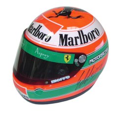 Eddie Irvine 1996 Signed Ferrari Race Helmet