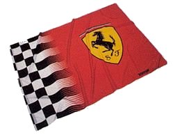 Ferrari Large Chequered Flag