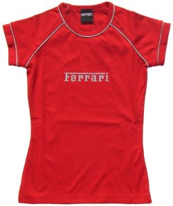Ferrari Ferrari Reflective Print Skinny Red
