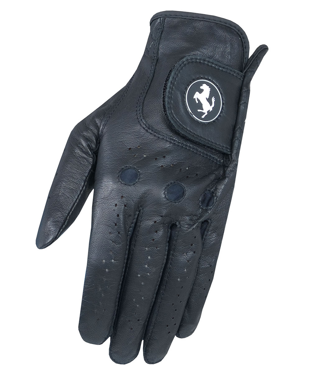 Ferrari Golf Collection Luxury Golf Glove Black