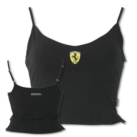 Ferrari Ladies Scudetto Vest Black