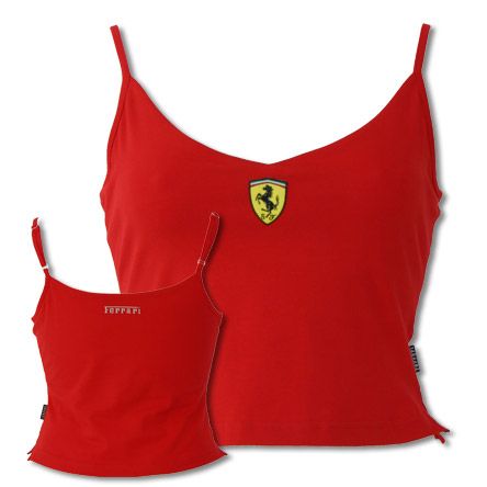 Ferrari Ladies Scudetto Vest Red