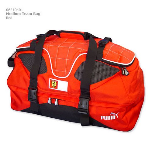 Ferrari Puma Medium Team Bag Red