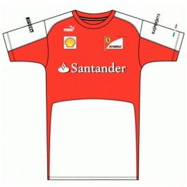 Team T-Shirt (Rosso Corsa) - 2013