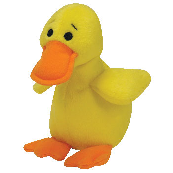 Fetch Pet Toys Ltd TY Bow Wow Beenie Quackers Duck