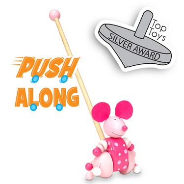 Fiesta Crafts Mouse Push Along Toy