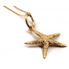 Fifi Bijoux Starfish Pendant Necklace 9ct Gold