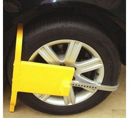 Fifth Gear Security Wheel Clamp Lock for Car Trailer Caravan 13``-15``