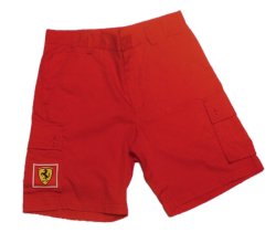 FILA Ferrari Pit Crew Shorts (Red)