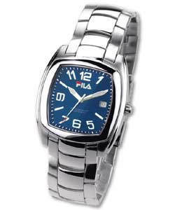 Fila Gents Blue Dial Stainless Steel Bracelet Watch