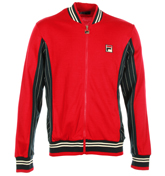 Fila Vintage Fila Matchday Chinese Red Tracksuit Top