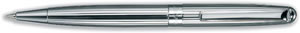 Ball Pen Classic 105mm Ribbed Chrome Ref