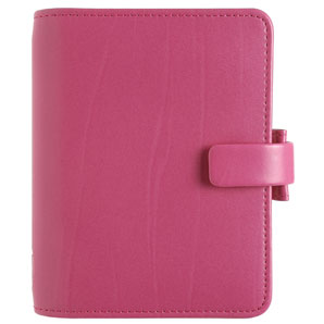 Filofax Breast Cancer Campaign Personal Organiser, Pocket, Pink