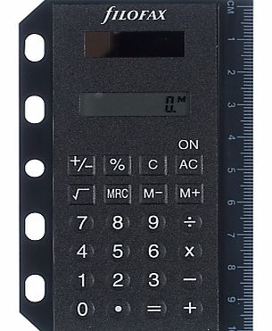 Filofax Mini Inserts, Pocket Calculator