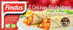 Findus Chicken Fajitas Wraps (2 per pack - 200g)