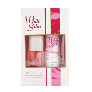 Fine Fragrances White Satin Gift Set 15ml