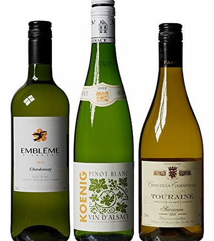 Fine Wine Sellers French White Mixed Case 75cl (Case of 3)