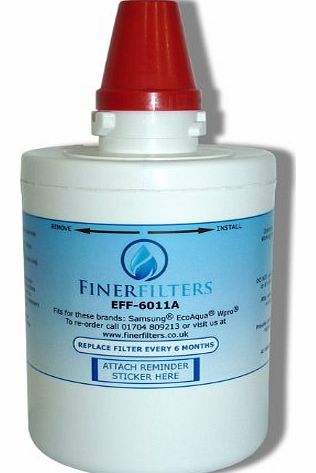 FINERFILTERS  Compatible Samsung Aqua Pure Plus Fridge Water Filter DA29-00003 Fits B F Or G Version
