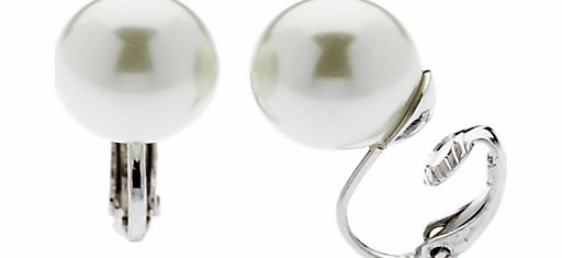 Finesse Classic 12mm Pearl Clip-On Earrings
