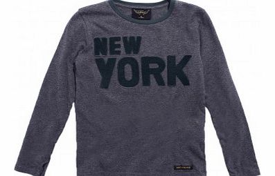New York Longjohn T-shirt Heather grey `2