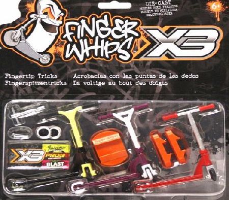 Finger Whips X3 Triple Pack