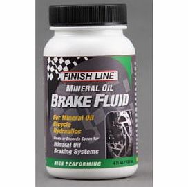 Mineral oil brake fluid 4 oz / 120 ml
