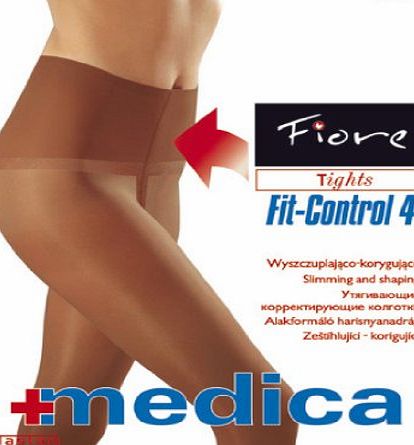 Fiore Fit-Control 40, Shaping-Tights, tan,M