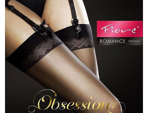 Fiore Romance 20 denier stockings tan large 57``-510``