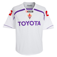 Fiorentina Away Shirt 09/10 - White.