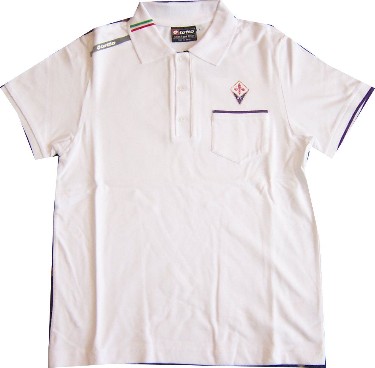 Lotto 06-07 Fiorentina Polo shirt (white)