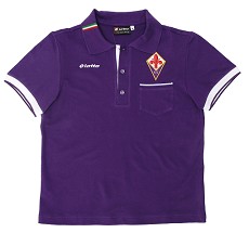 Fiorentina Lotto 07-08 Fiorentina Polo Shirt