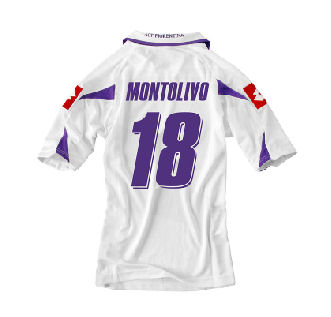 Fiorentina Lotto 2010-11 Fiorentina Lotto Away Shirt (Montolivo 18)