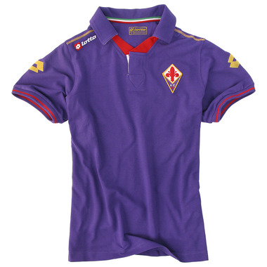 Fiorentina Lotto 2010-11 Fiorentina Lotto Polo Shirt (Purple)