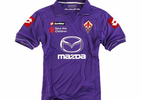 Fiorentina Lotto 2011-12 Fiorentina Lotto Home Shirt (Kids)