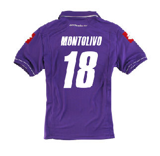 Fiorentina Lotto 2011-12 Fiorentina Lotto Home Shirt (Montolivo 18)