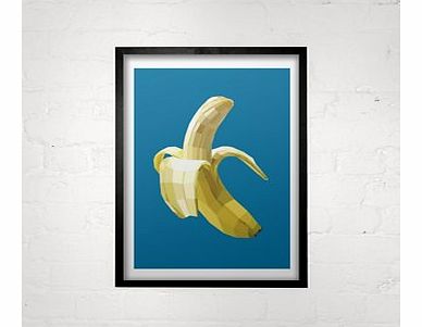 Banana (Large in a Black Frame)